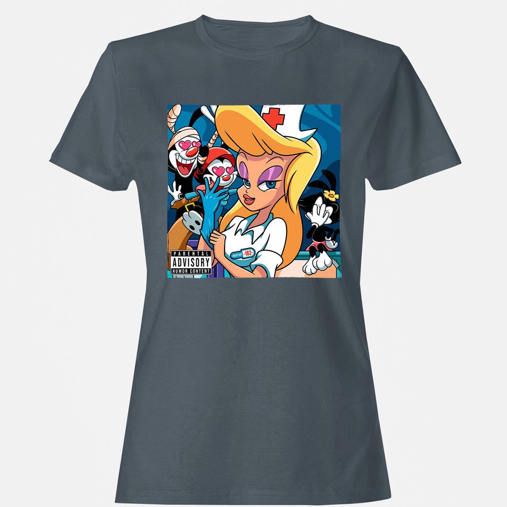 Women's T-Shirt - 7BA1R2C5 - Charcoal - 3