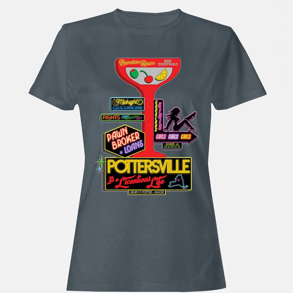Women's T-Shirt - BXPTE1FY - Charcoal - 3