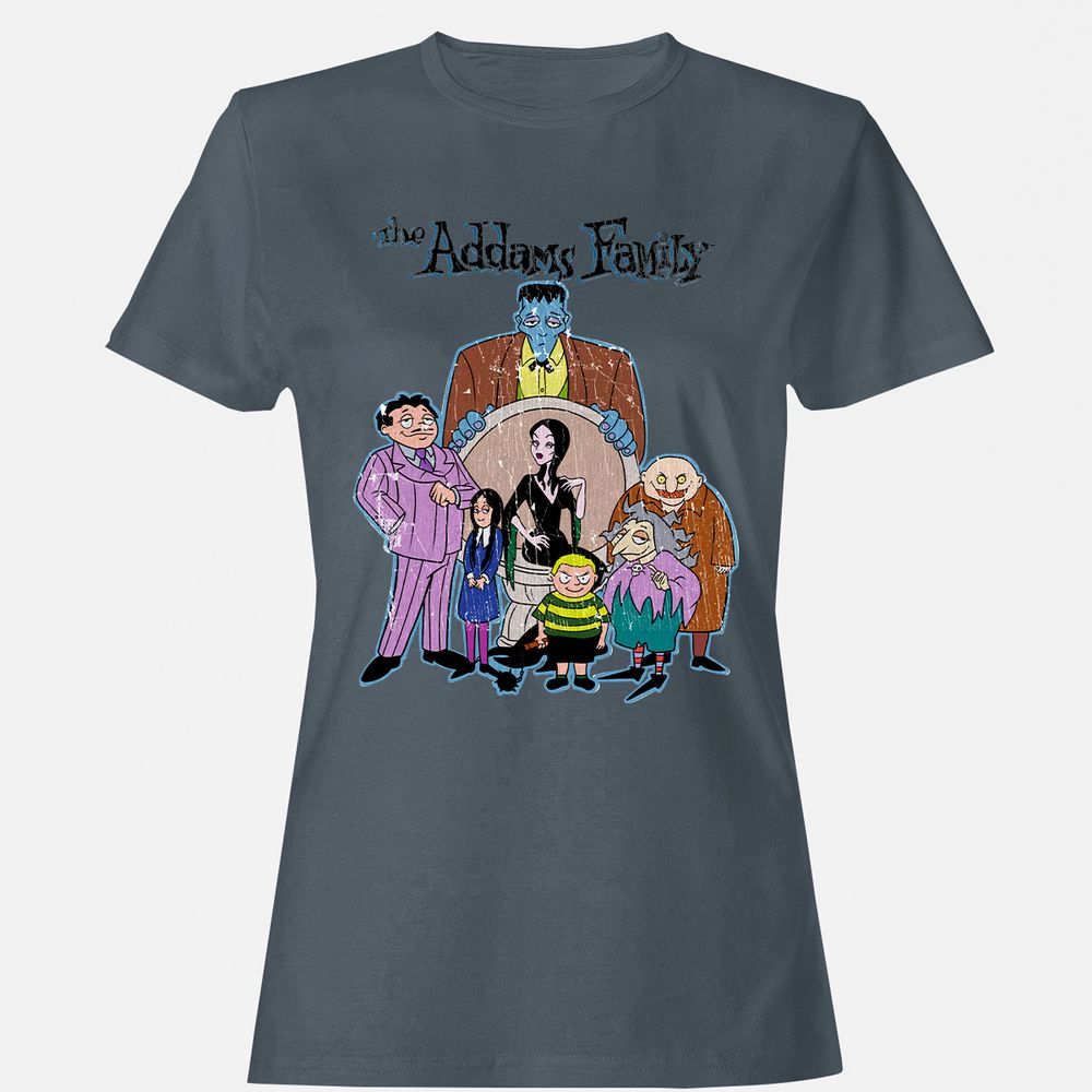 Women's T-Shirt - Y1C5Q6H2 - Charcoal - 3
