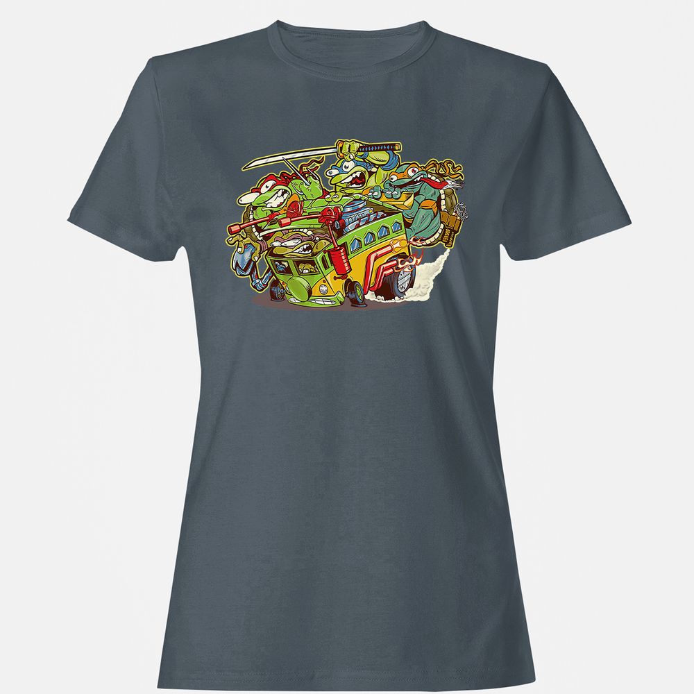 Women's T-Shirt - KYV7RX3F - Charcoal - 3