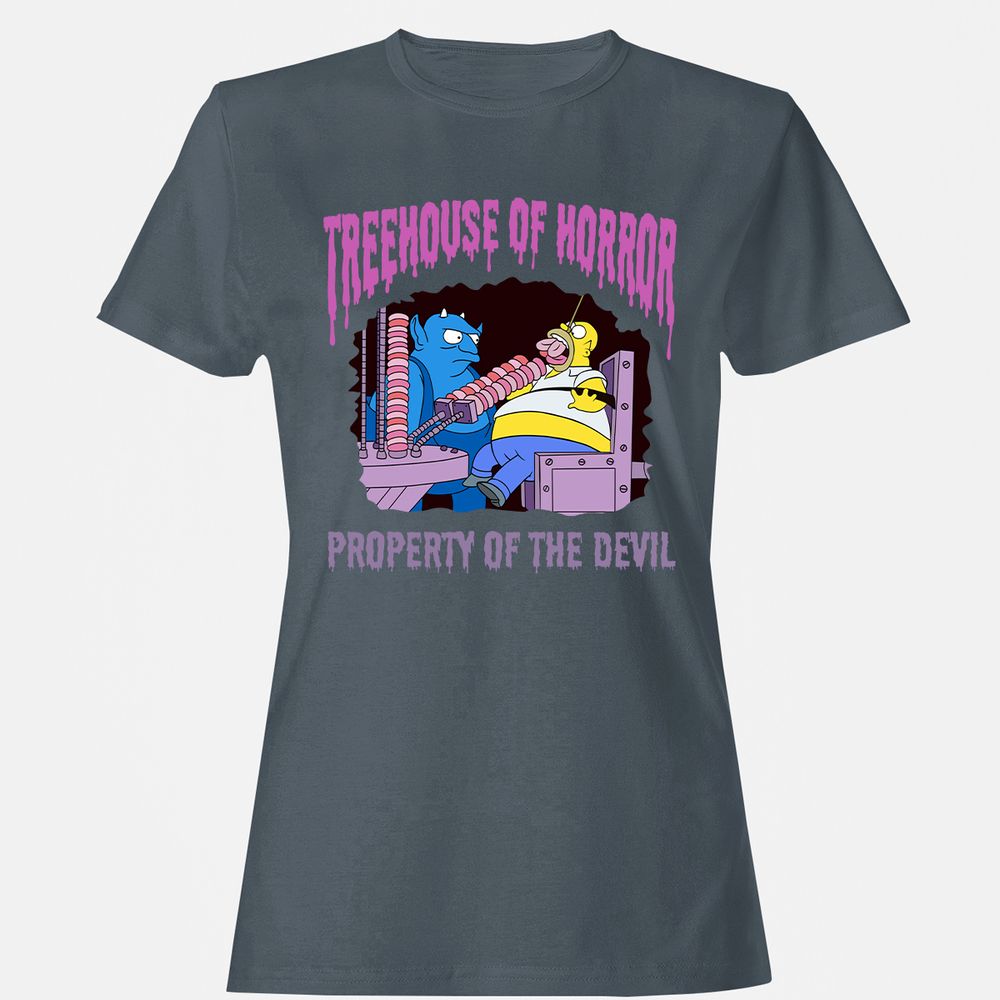 Women's T-Shirt - D3J36H7Z - Charcoal - 3