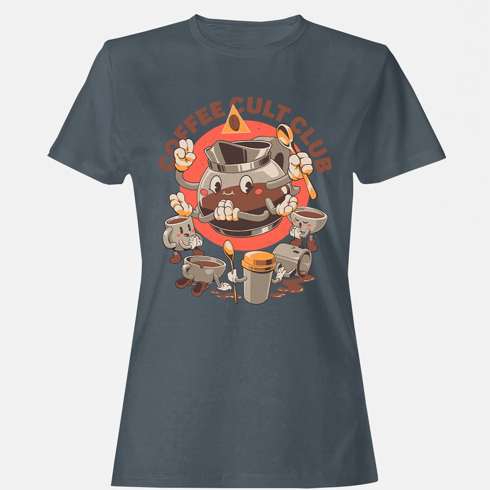 Women's T-Shirt - 6T5B868V - Charcoal - 3
