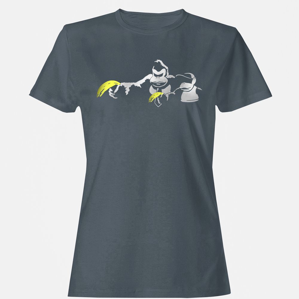 Women's T-Shirt - CW35A9ES - Charcoal - 3