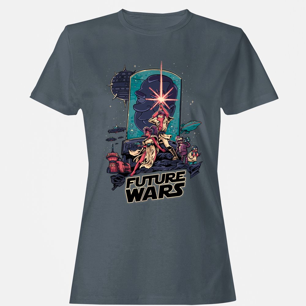 Women's T-Shirt - 38LFJCHF - Charcoal - 3