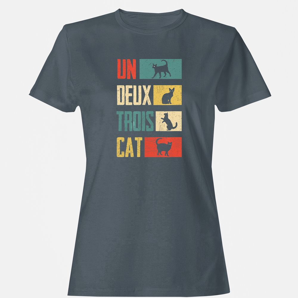 Women's T-Shirt - JWM9L7CU - Charcoal - 3