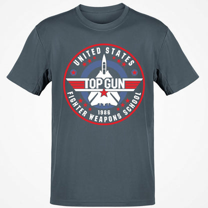 Classic Unisex T-Shirt - LQY7SGJ3 - Charcoal - 3