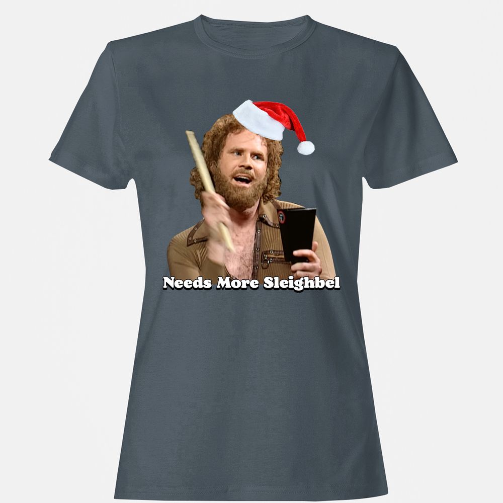 Needs More Sleighbel - Charcoal - 3