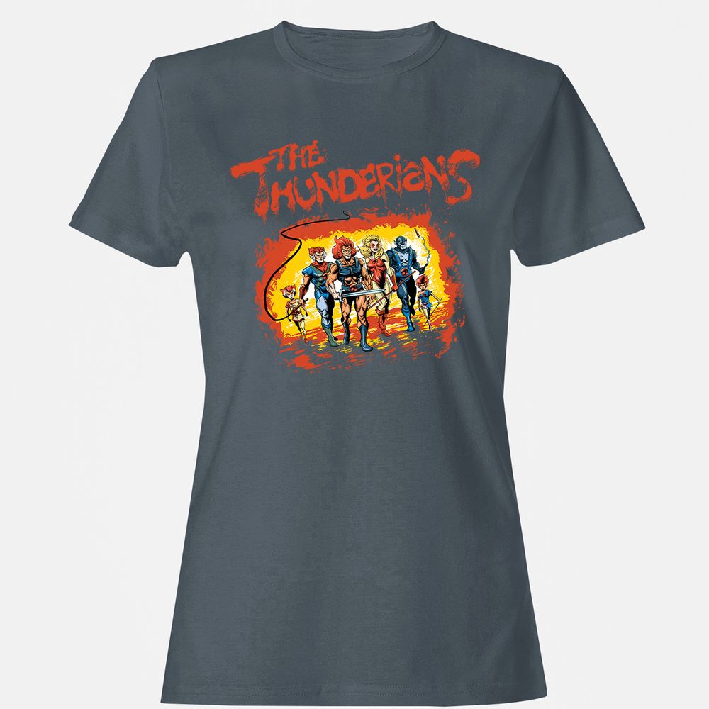 Women's T-Shirt - QMPQXFM8 - Charcoal - 3