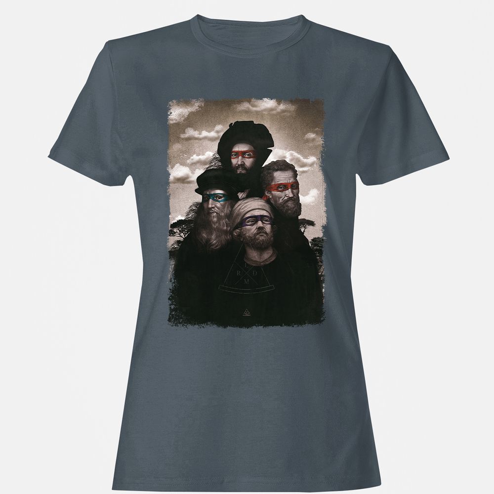 Women's T-Shirt - LVH8H32K - Charcoal - 3