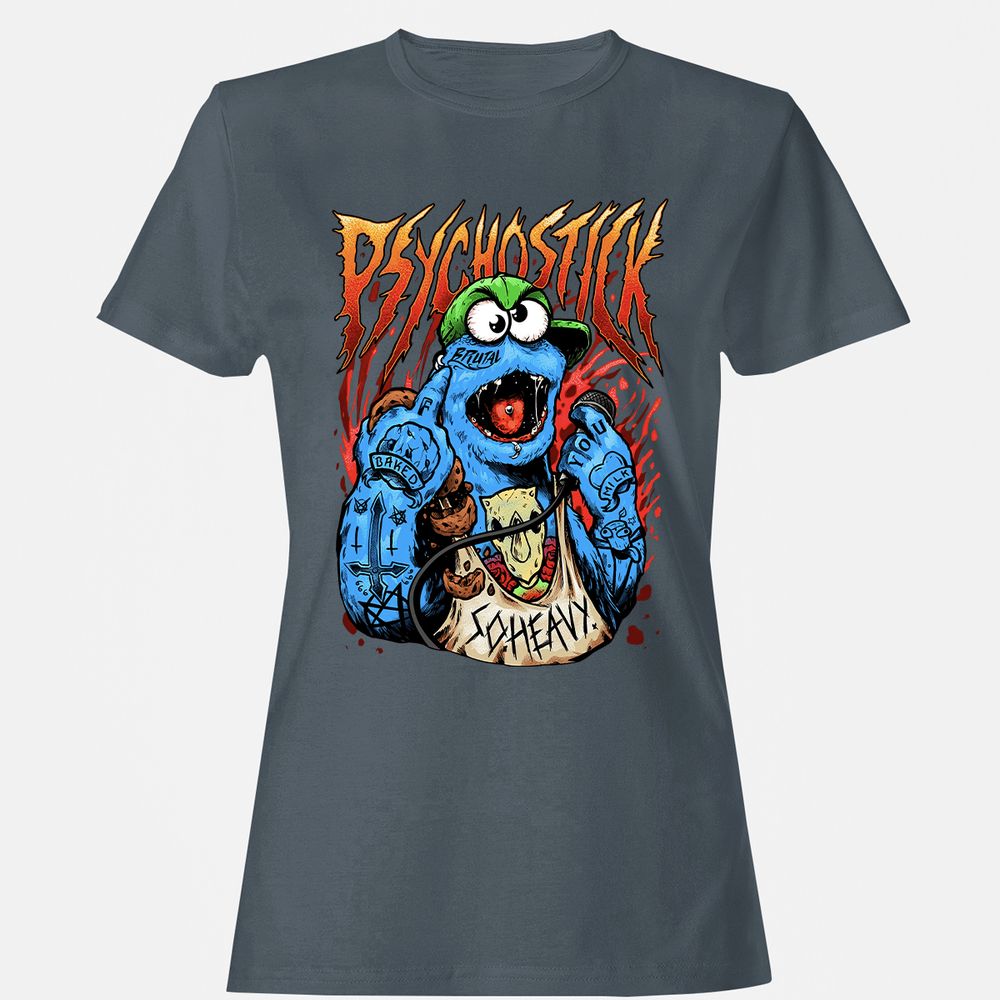 Women's T-Shirt - RVSLE638 - Charcoal - 3