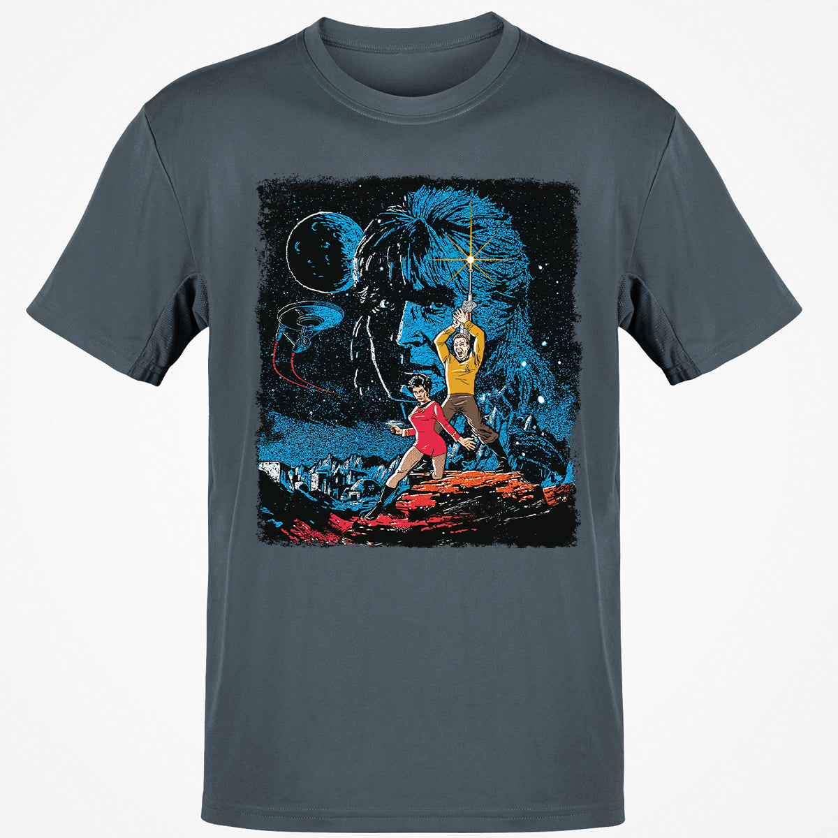 Classic Unisex T-Shirt - ZZR59CY4 - Charcoal - 3