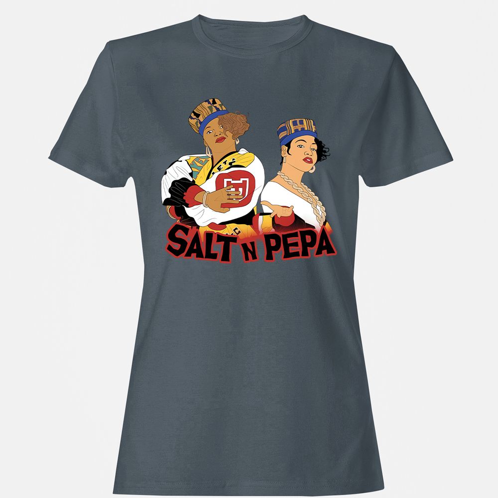 Women's T-Shirt - White - Charcoal - 3
