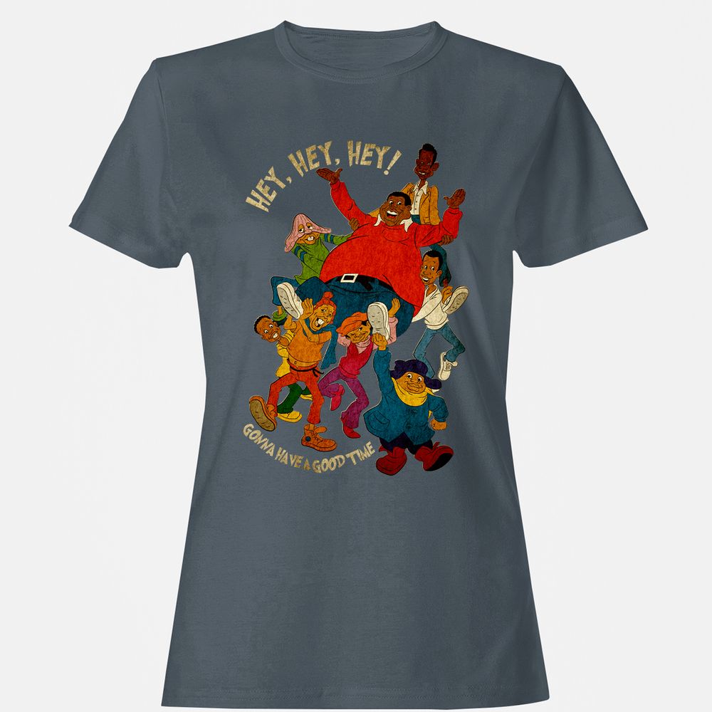 Women's T-Shirt - ZU6GZRFQ - Charcoal - 3