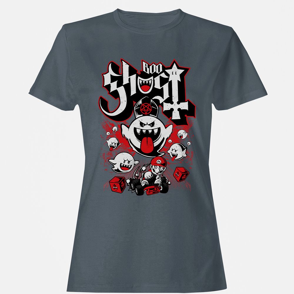 Women's T-Shirt - 6XRZCZKZ - Charcoal - 3