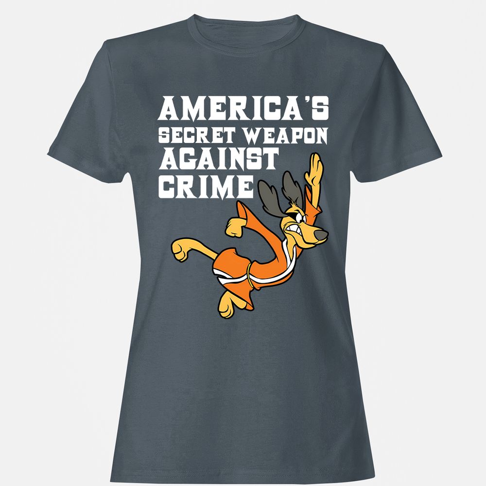 Women's T-Shirt - BW35N7NX - Charcoal - 3