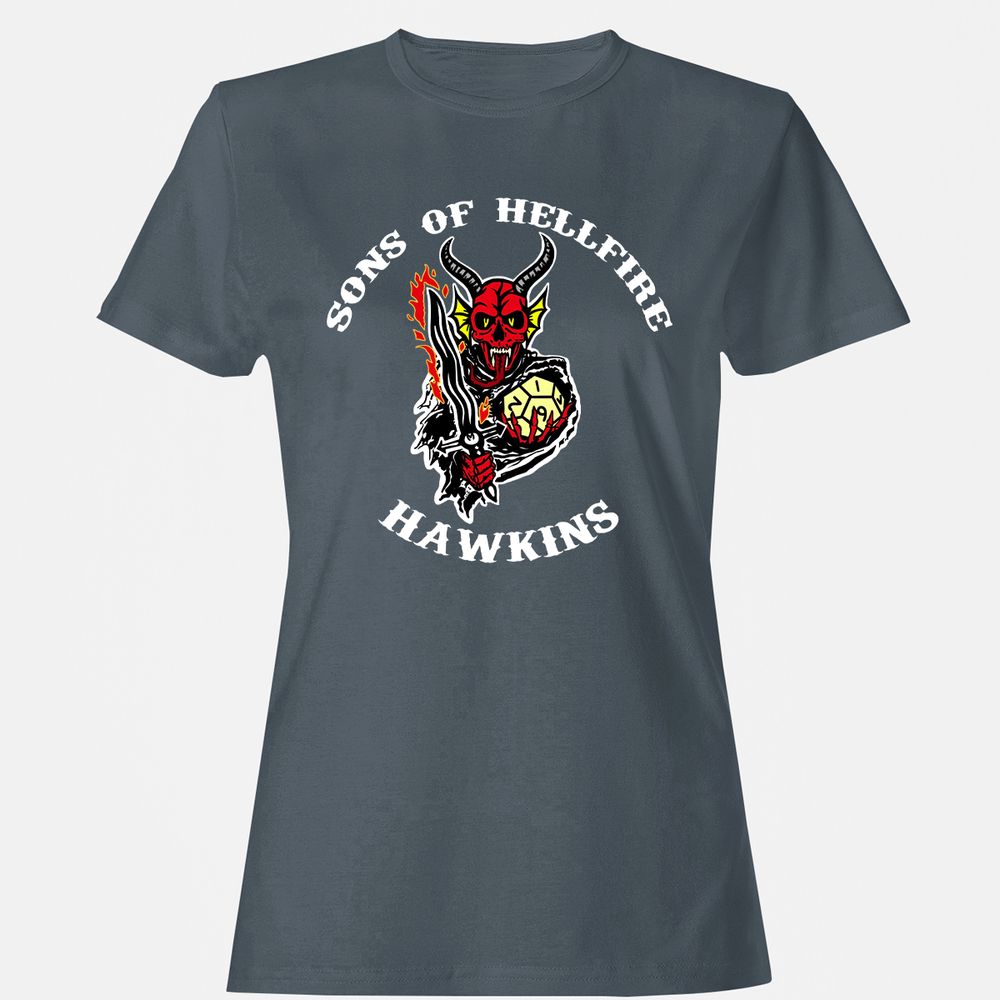 Women's T-Shirt - 83GX75J7 - Charcoal - 3