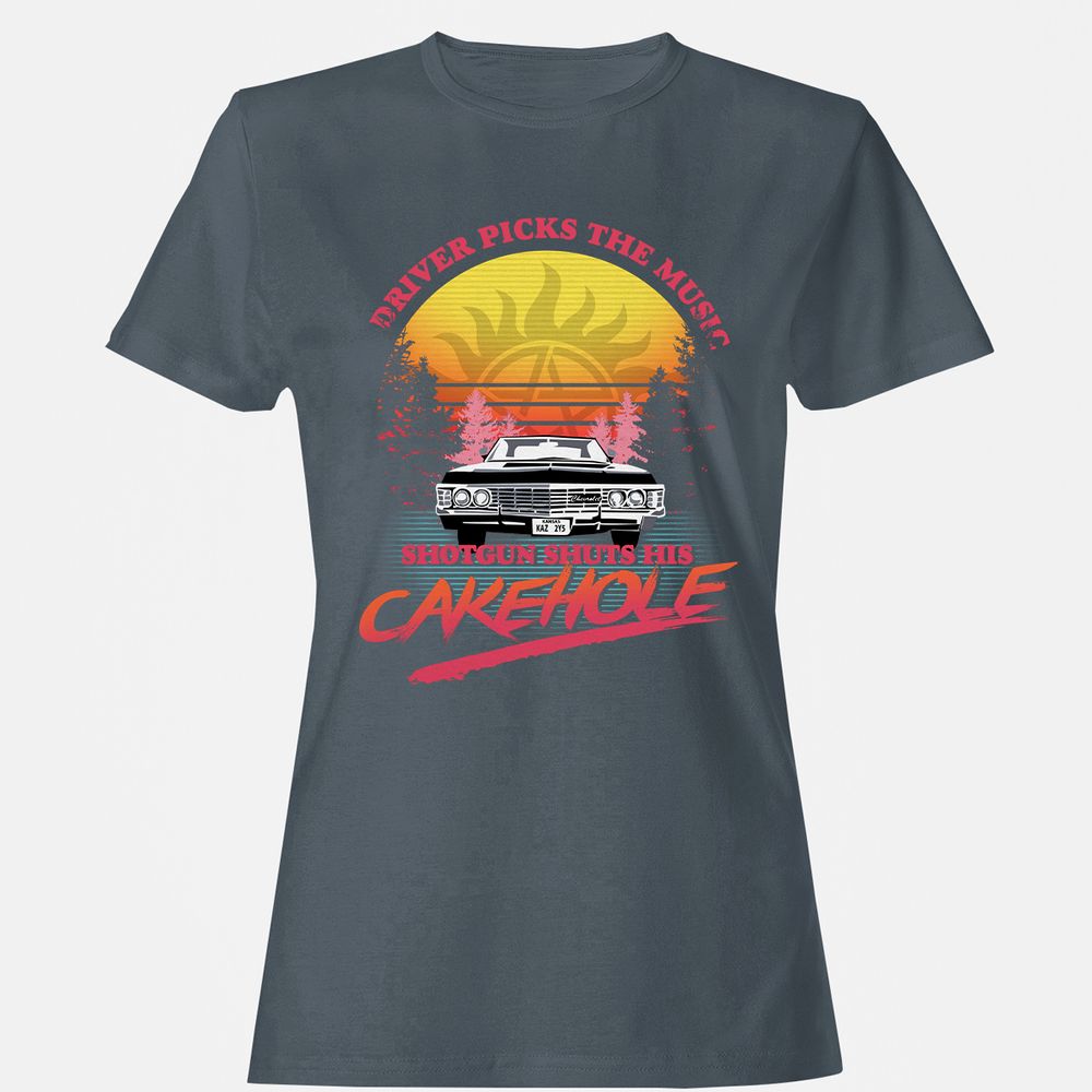 Women's T-Shirt - 2CVK2NVB - Charcoal - 3