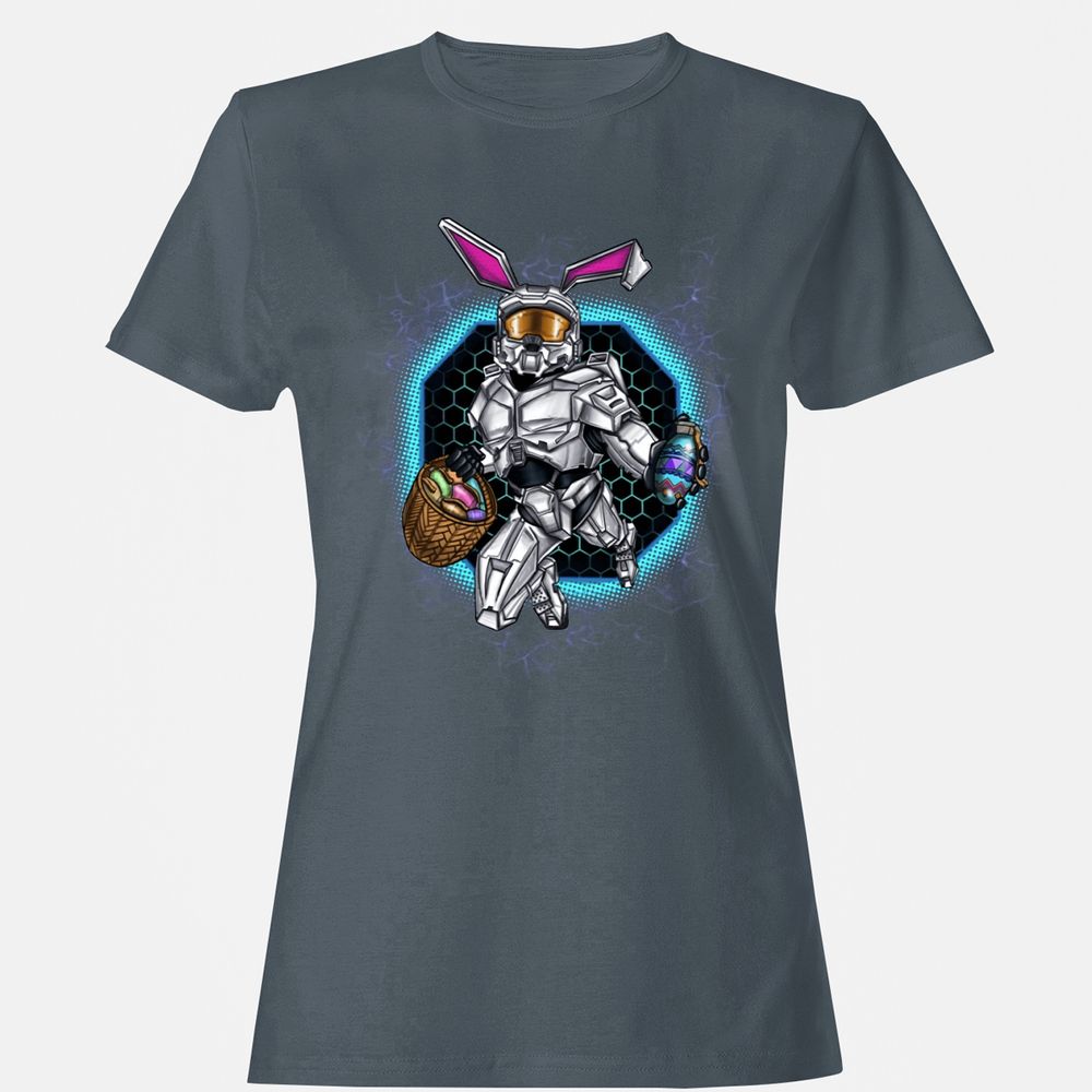 Women's T-Shirt - ZZELSJLX - Charcoal - 3