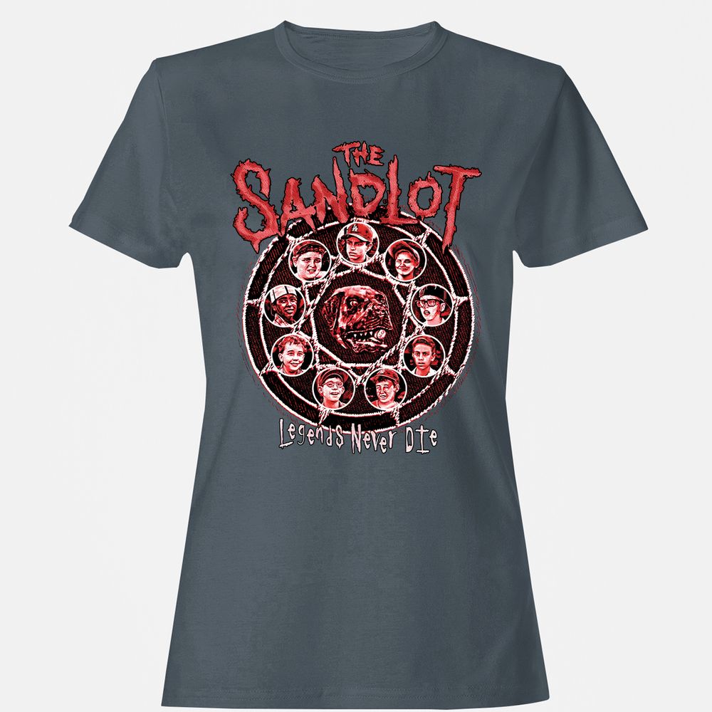 Women's T-Shirt - 3PFARF41 - Charcoal - 3