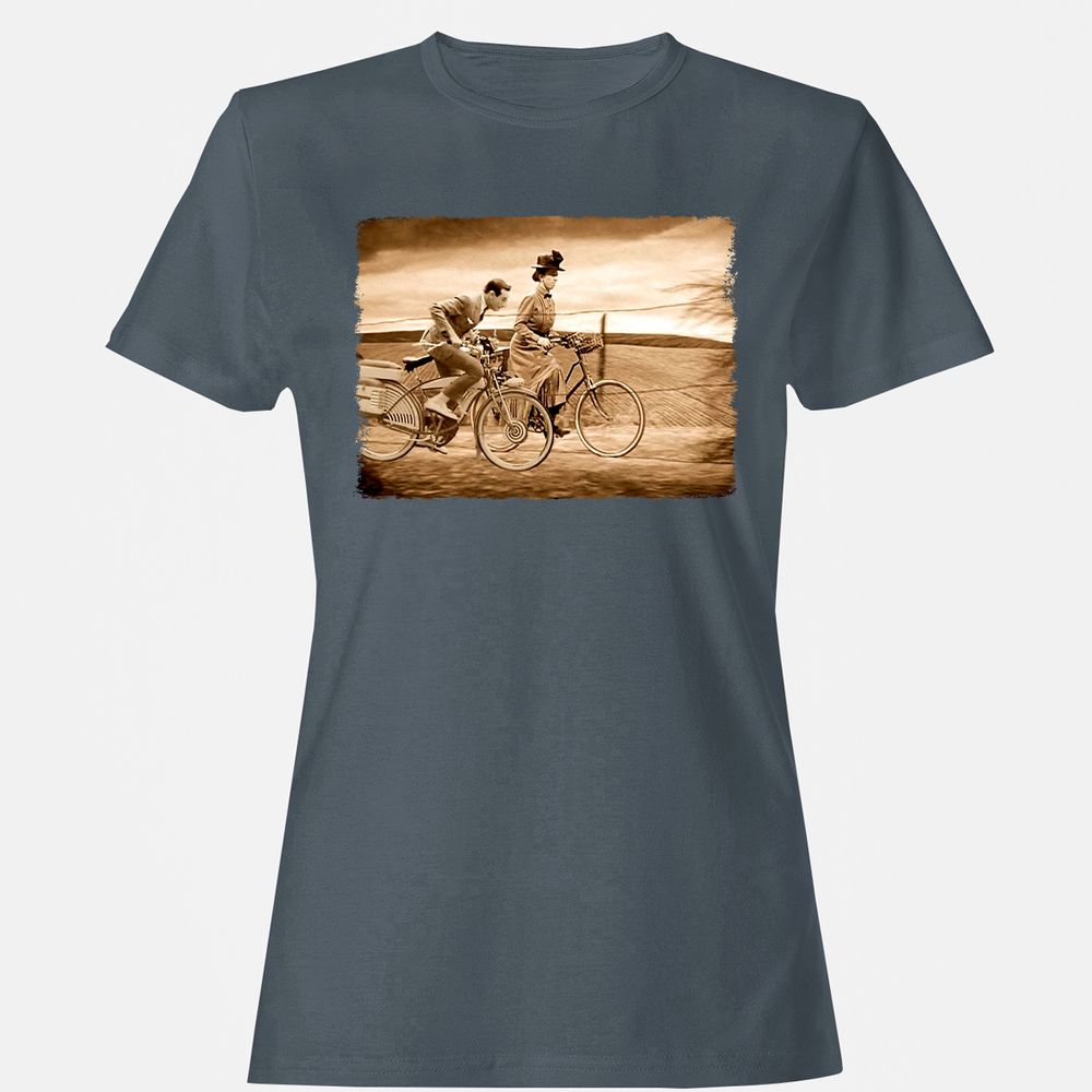 Women's T-Shirt - HNZY67J7 - Charcoal - 3