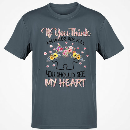 Classic Unisex T-Shirt - 2WF4RQEA - Charcoal - 3