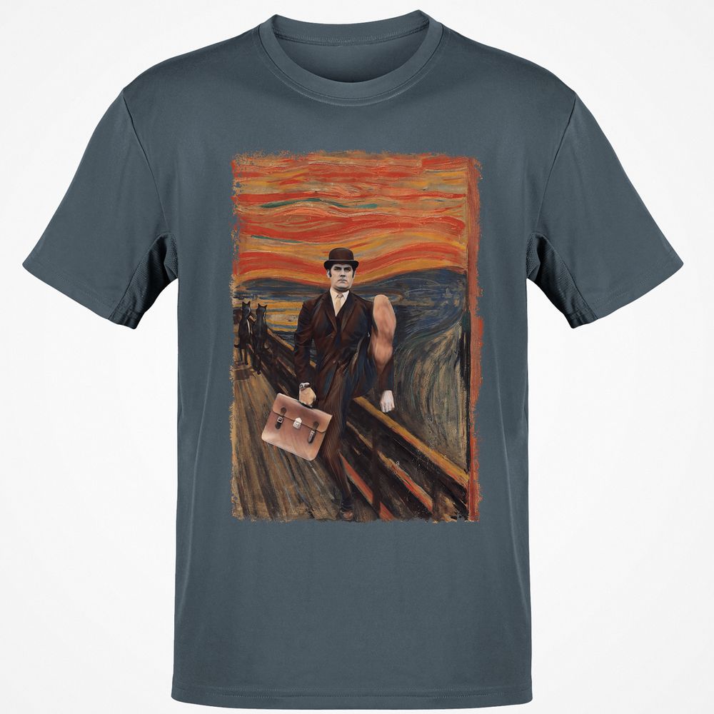 Classic Unisex T-Shirt - VXA8HUWM - Charcoal - 3