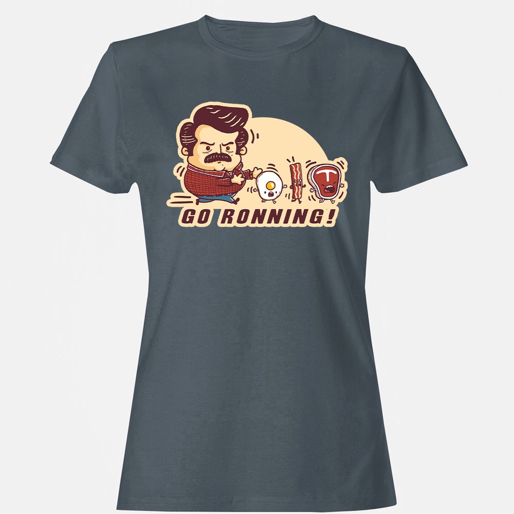 Women's T-Shirt - FVEVYUKC - Charcoal - 3