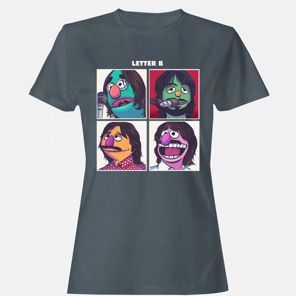 Women's T-Shirt - 197H5XBG - Charcoal - 3