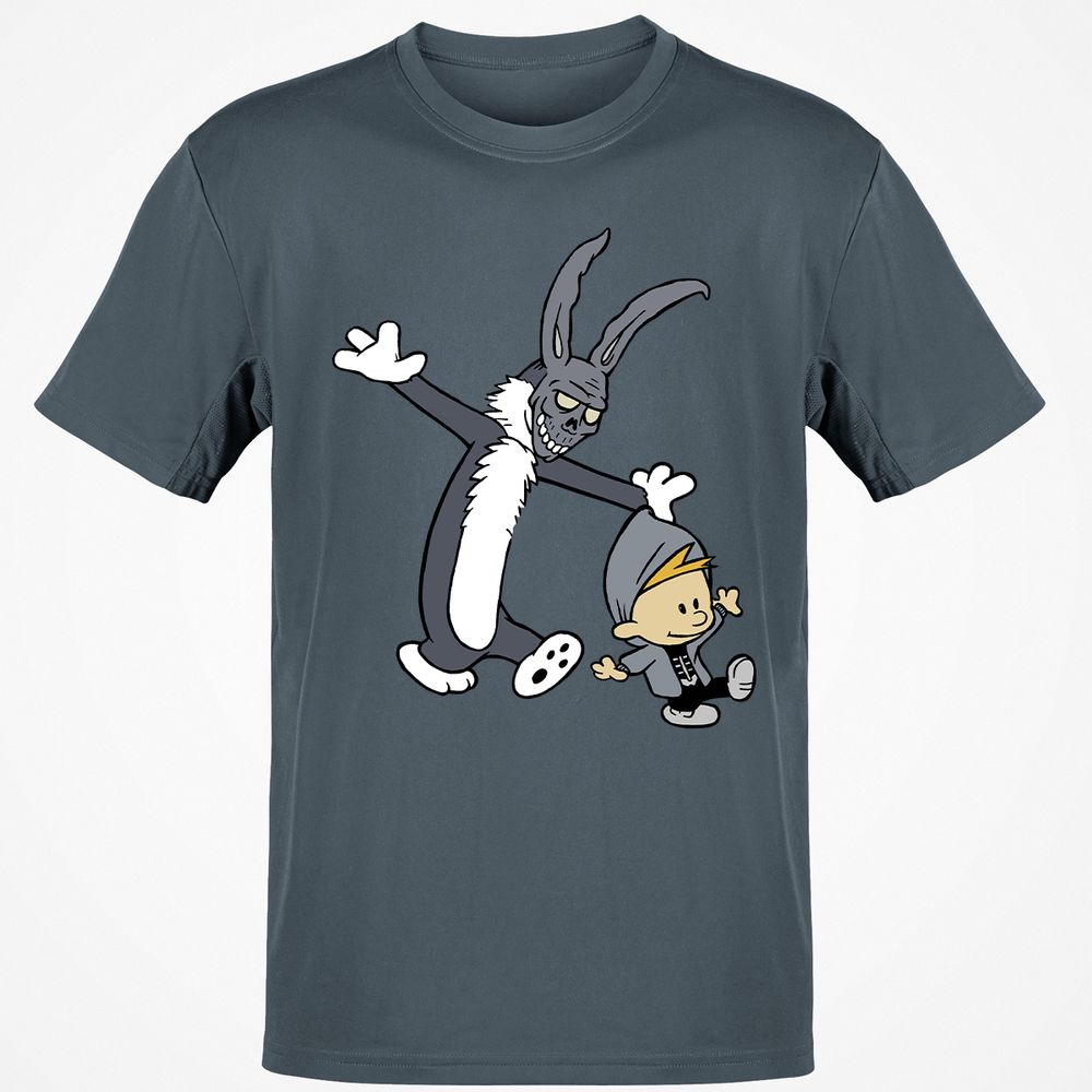 Classic Unisex T-Shirt - 5KD97TVQ - Charcoal - 3