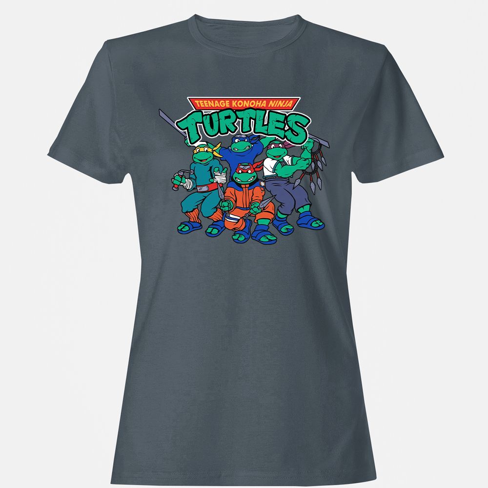 Women's T-Shirt - 6862RZ1W - Charcoal - 3