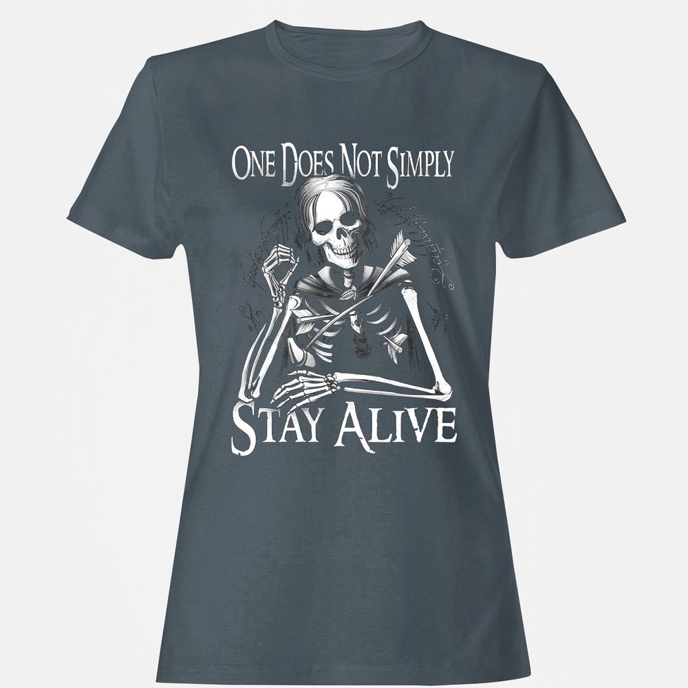 Women's T-Shirt - 6RQHEQR6 - Charcoal - 3