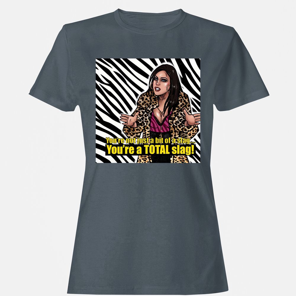 Women's T-Shirt - BG5VLU45 - Charcoal - 3