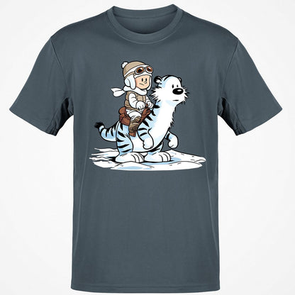 Classic Unisex T-Shirt - E6S1URJN - Charcoal - 3