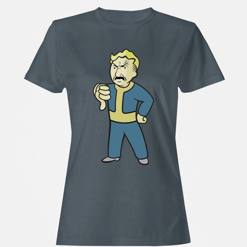 Women's T-Shirt - AF6WNC65 - Charcoal - 3