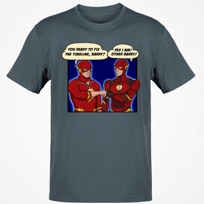 Classic Unisex T-Shirt - 66P8U5HP - Charcoal - 3