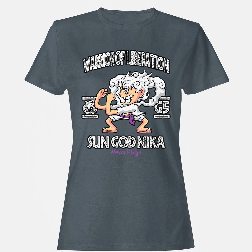 Women's T-Shirt - 81YX9F9X - Charcoal - 3