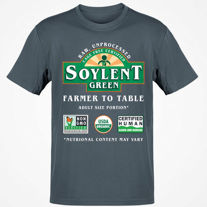 Classic Unisex T-Shirt - ZQ4BB7Z1 - Charcoal - 3