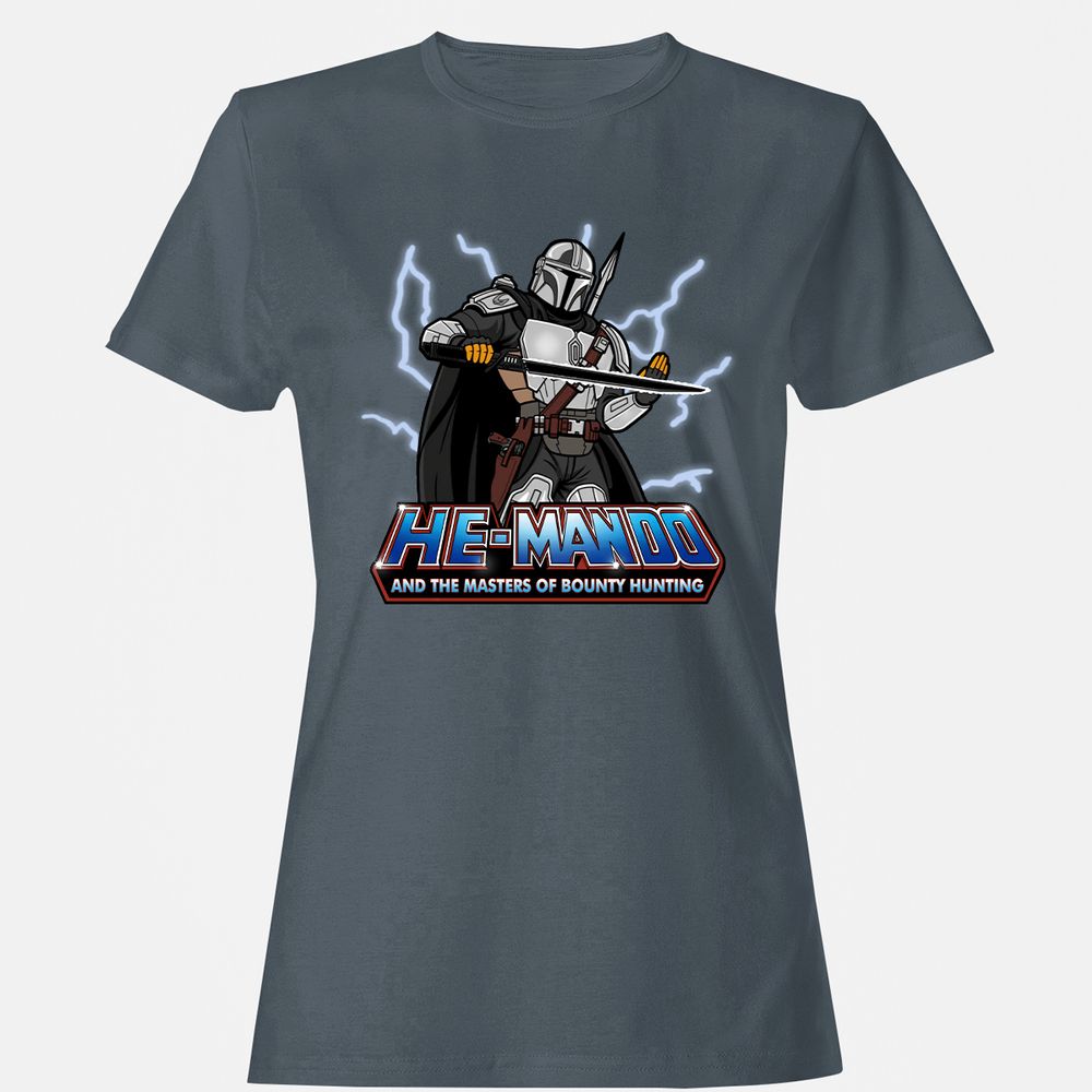 Women's T-Shirt - B2SDT9KH - Charcoal - 3