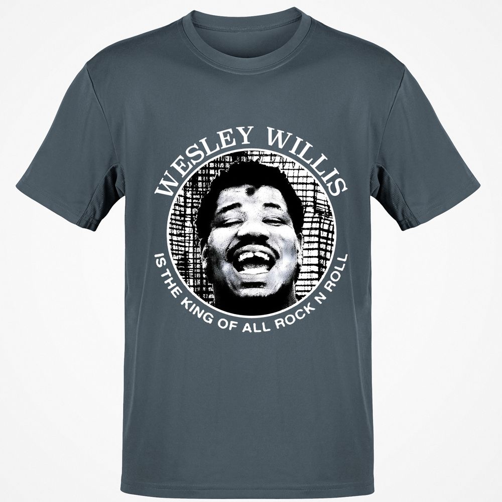 Wesley Willis is the king - Charcoal - 3