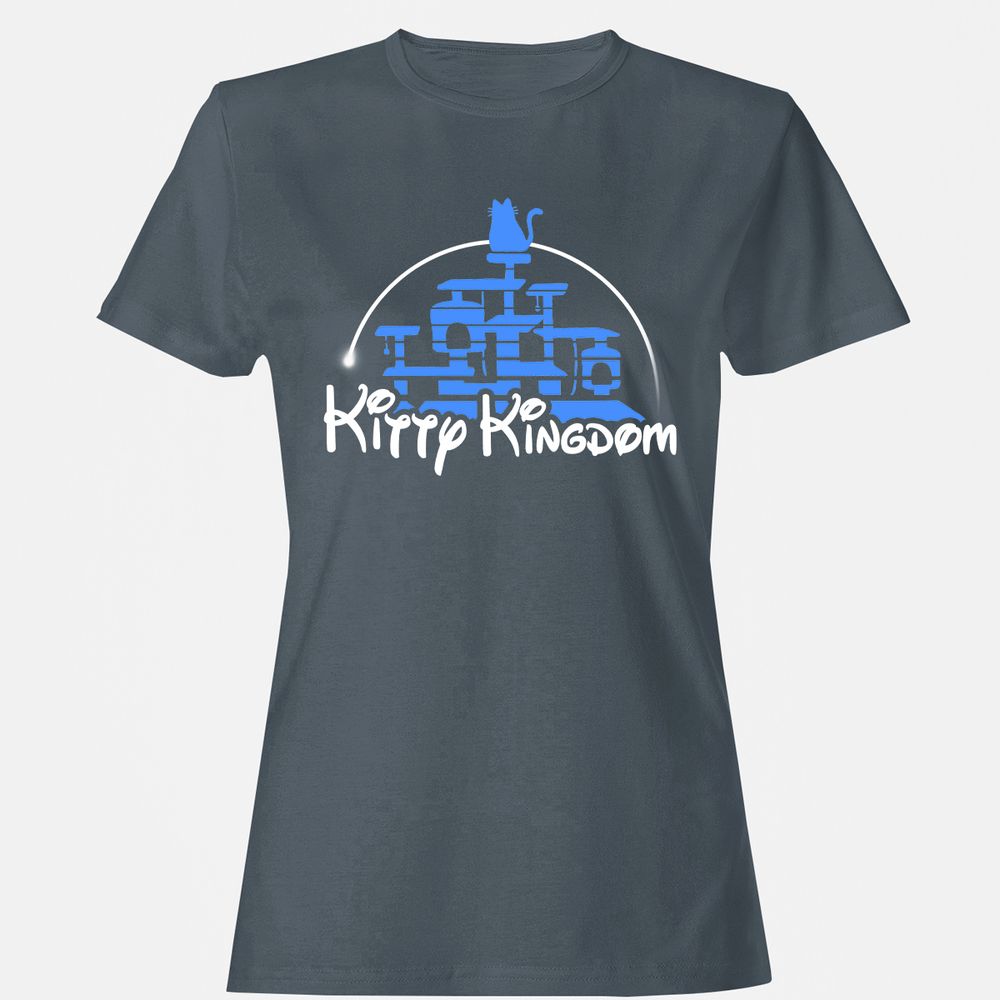 Women's T-Shirt - U6YJVP9E - Charcoal - 3