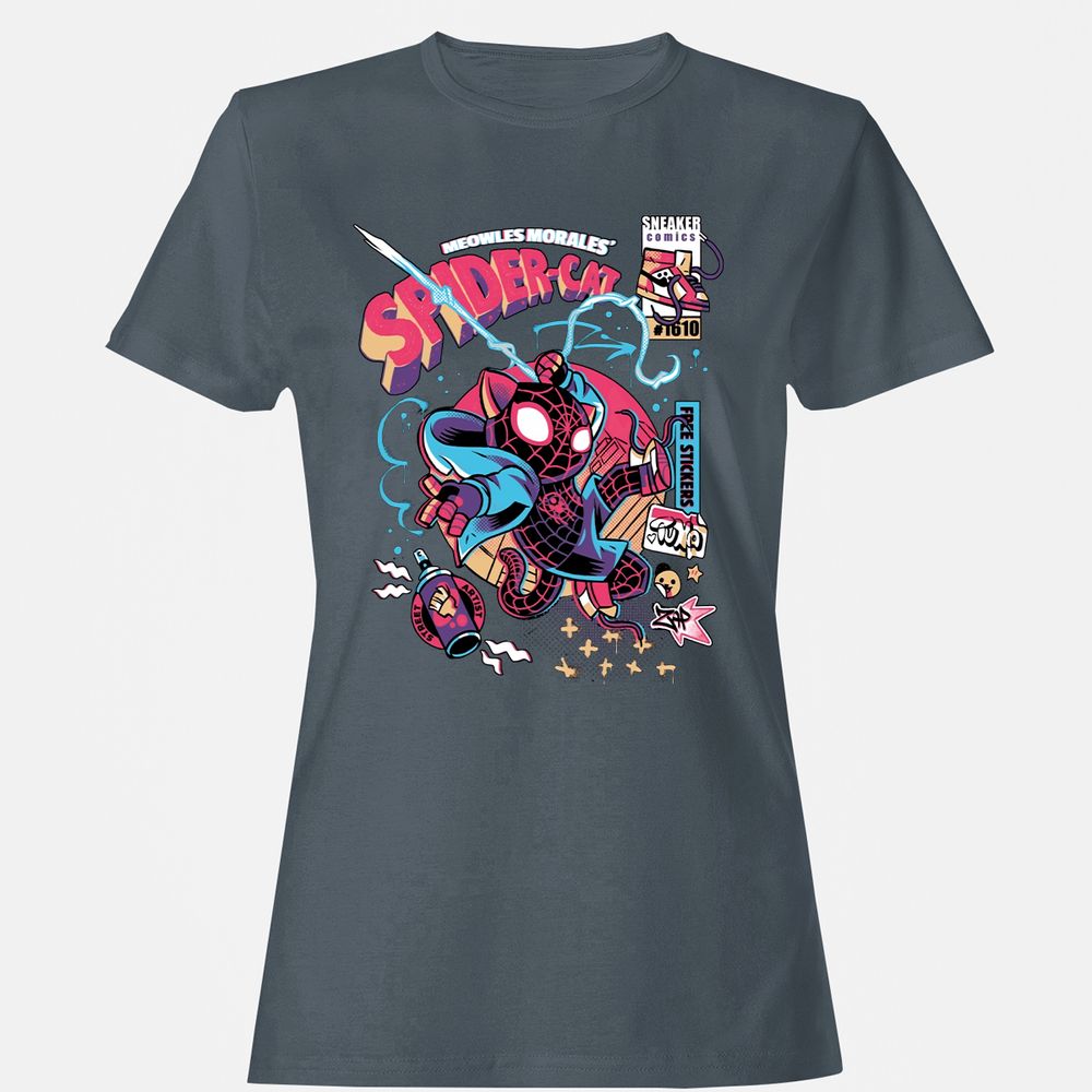 Women's T-Shirt - NHDQLP28 - Charcoal - 3