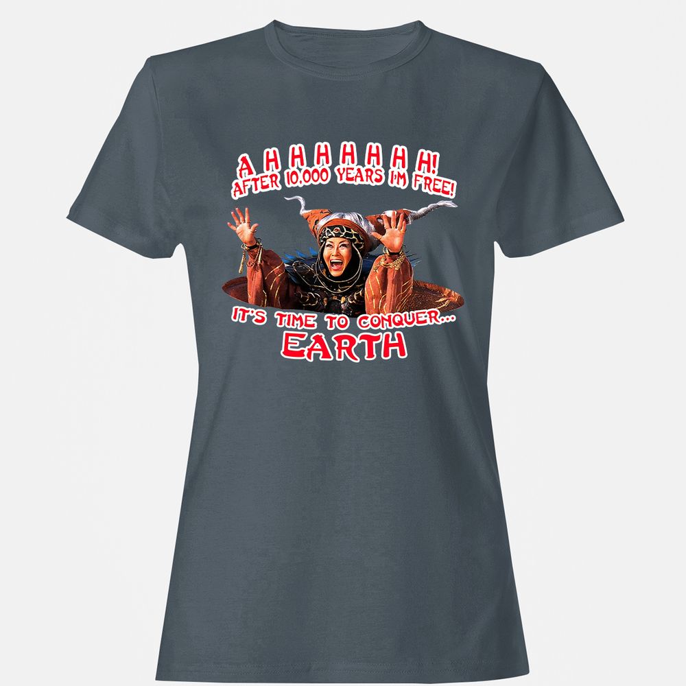 Retro Rita Repulsa MMPR - Charcoal - 3