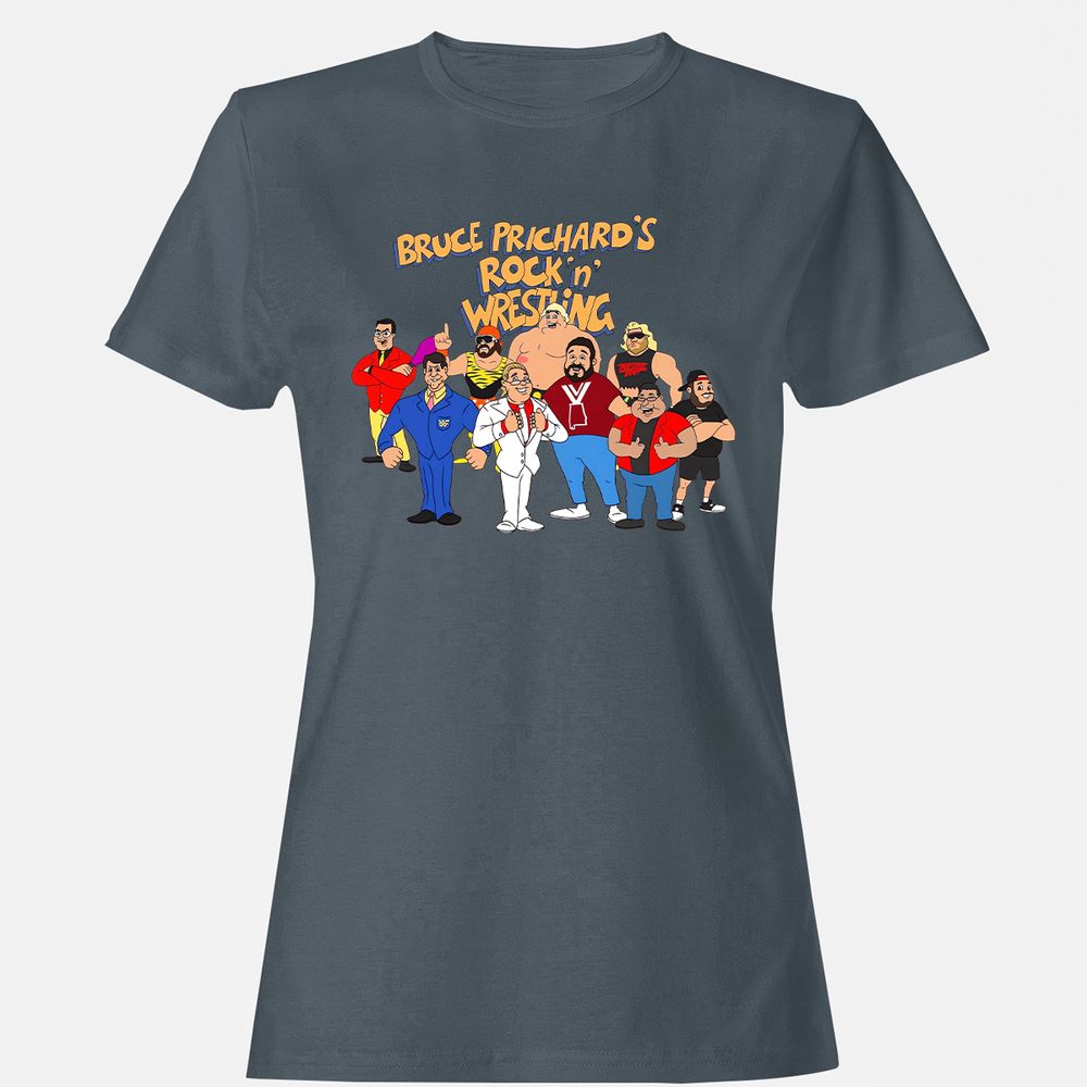 Women's T-Shirt - DJZ5Q7UR - Charcoal - 3