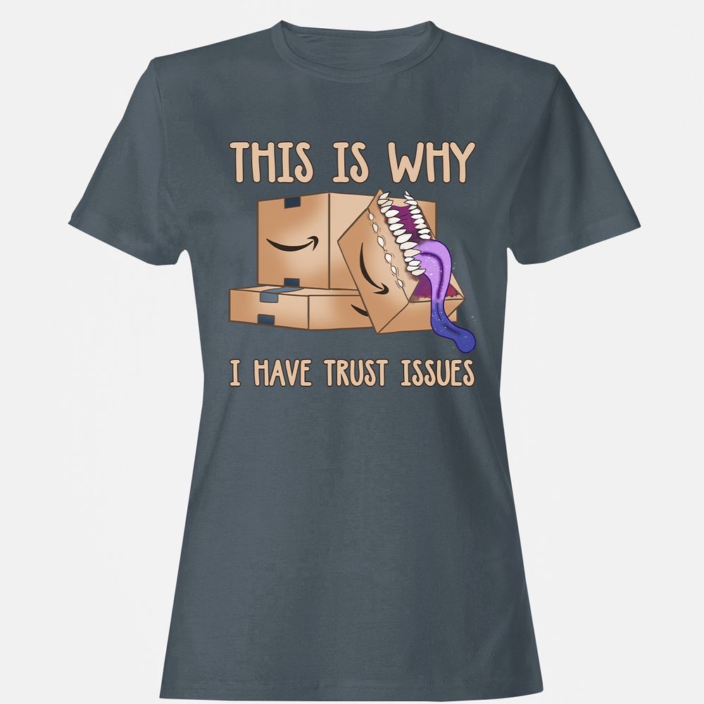 Women's T-Shirt - CVF6TBKV - Charcoal - 3