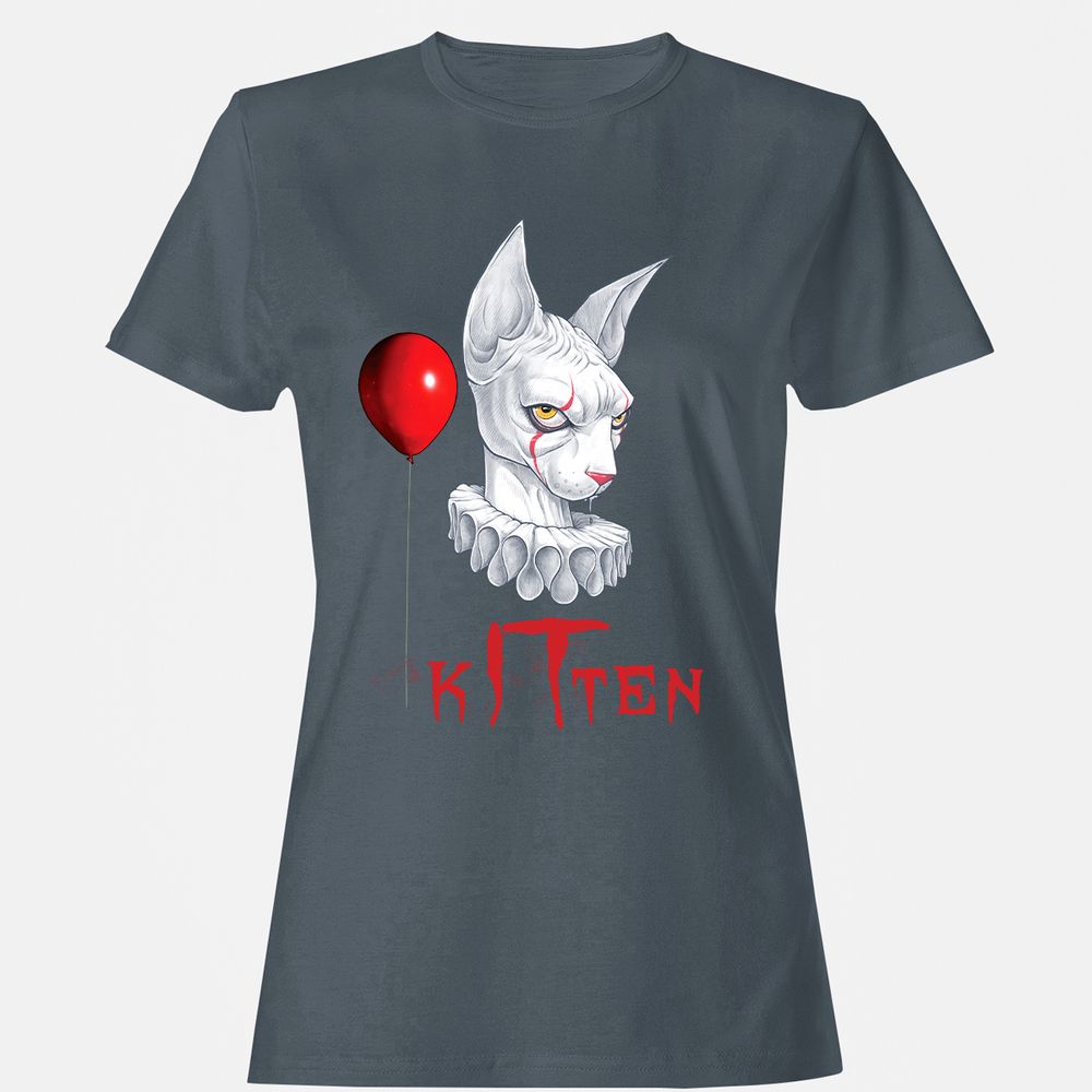 Women's T-Shirt - YDAQUVST - Charcoal - 3