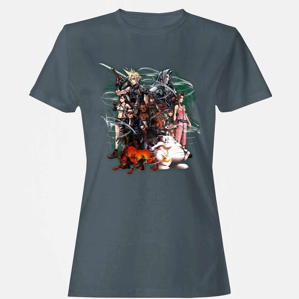 Women's T-Shirt - P196GE99 - Charcoal - 3