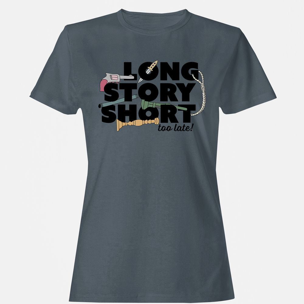 Women's T-Shirt - M1S4R7CC - Charcoal - 3