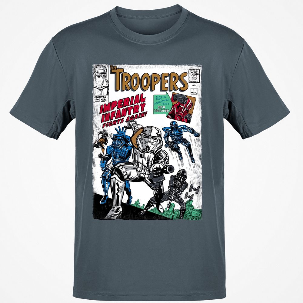 Classic Unisex T-Shirt - U73YU5F9 - Charcoal - 3