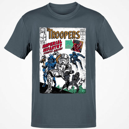 Classic Unisex T-Shirt - U73YU5F9 - Charcoal - 3