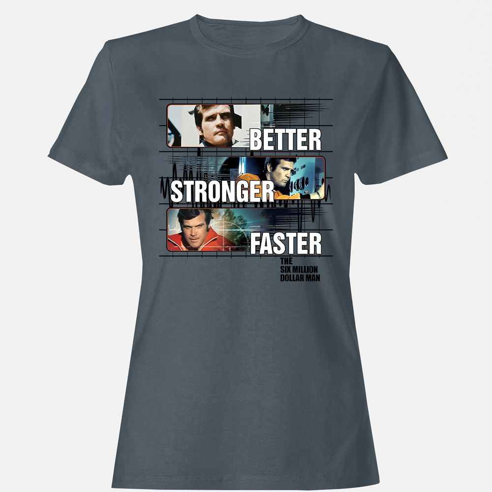 Women's T-Shirt - 5R1JA7SZ - Charcoal - 3